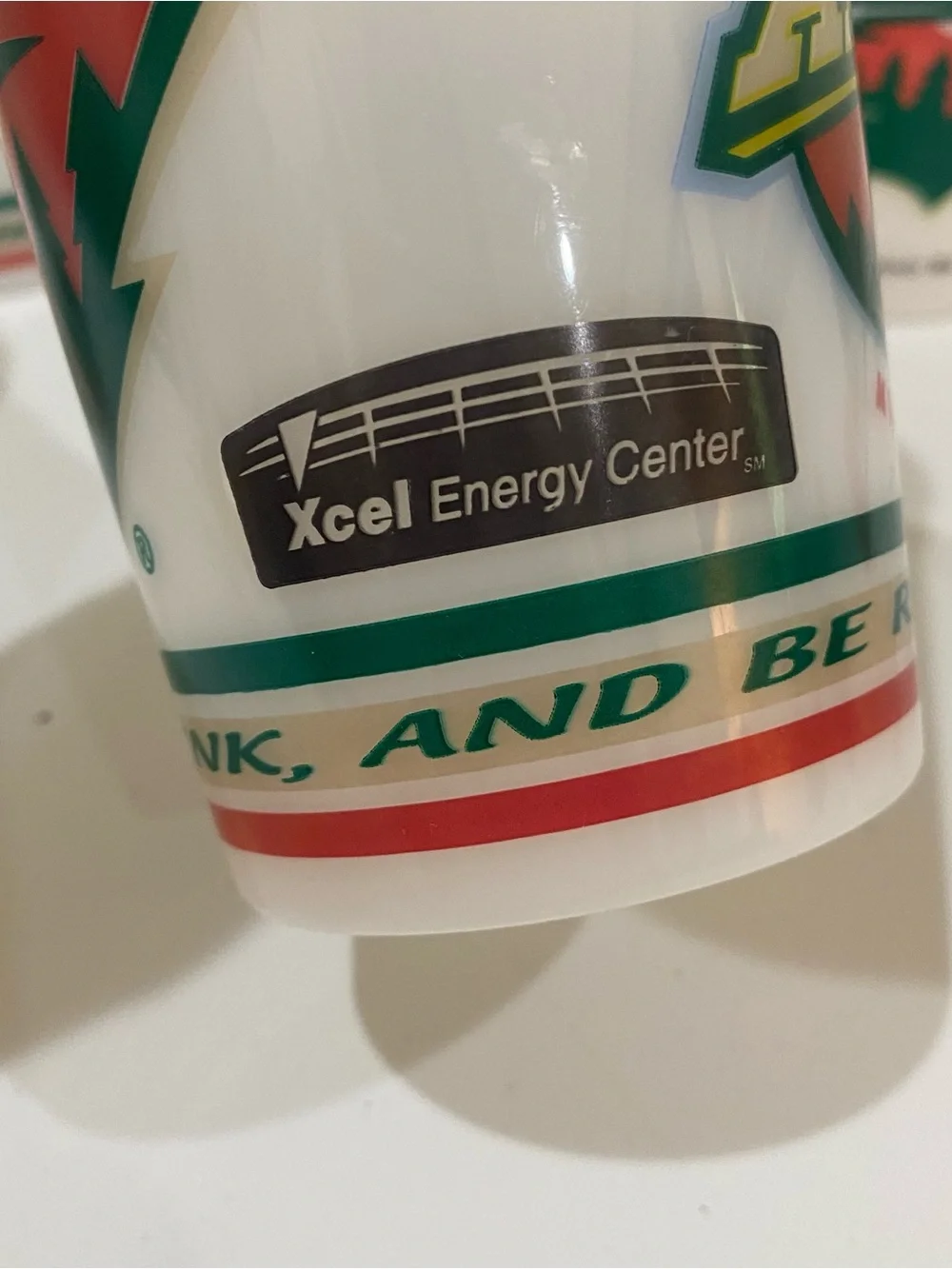 Vtg Minnesota Wild 2004 All Star Beer Cups Qty 8 NHL Hockey Souvenirs Man Cave